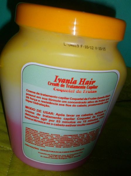 Creme coquetel de frutas